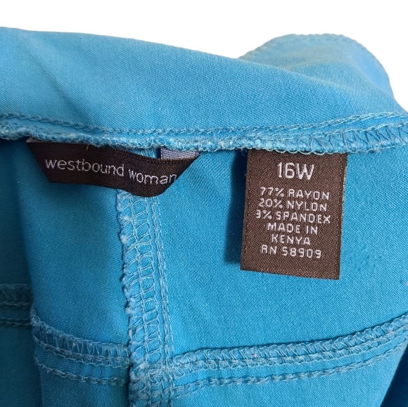 Pull-on capri pants 16W - Picture 3 of 3